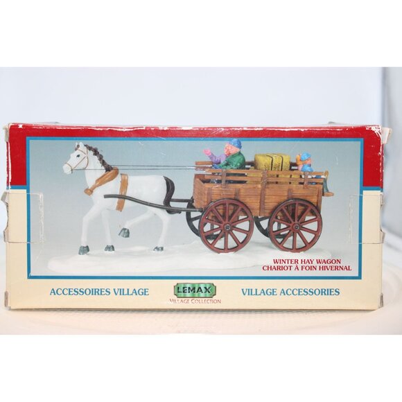 Lemax Village - Winter Hay Wagon - 2004 - Picture 3 of 3